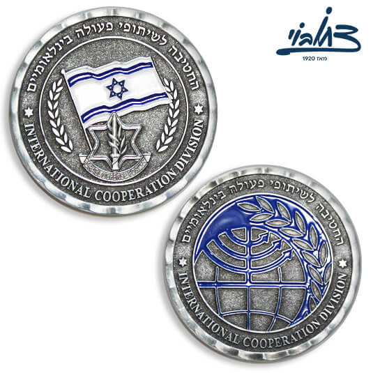 מדליות בהטבעה כסף