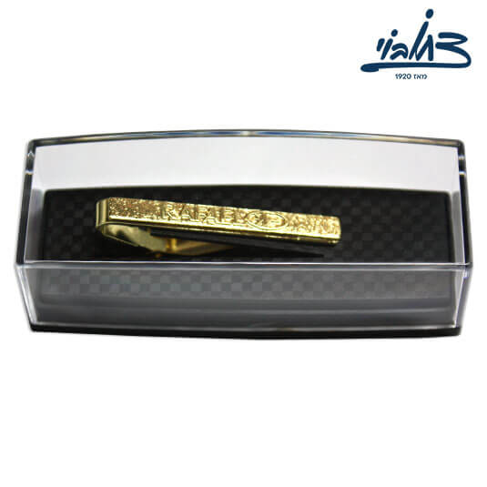 מחזיק עניבה רפאל זהב